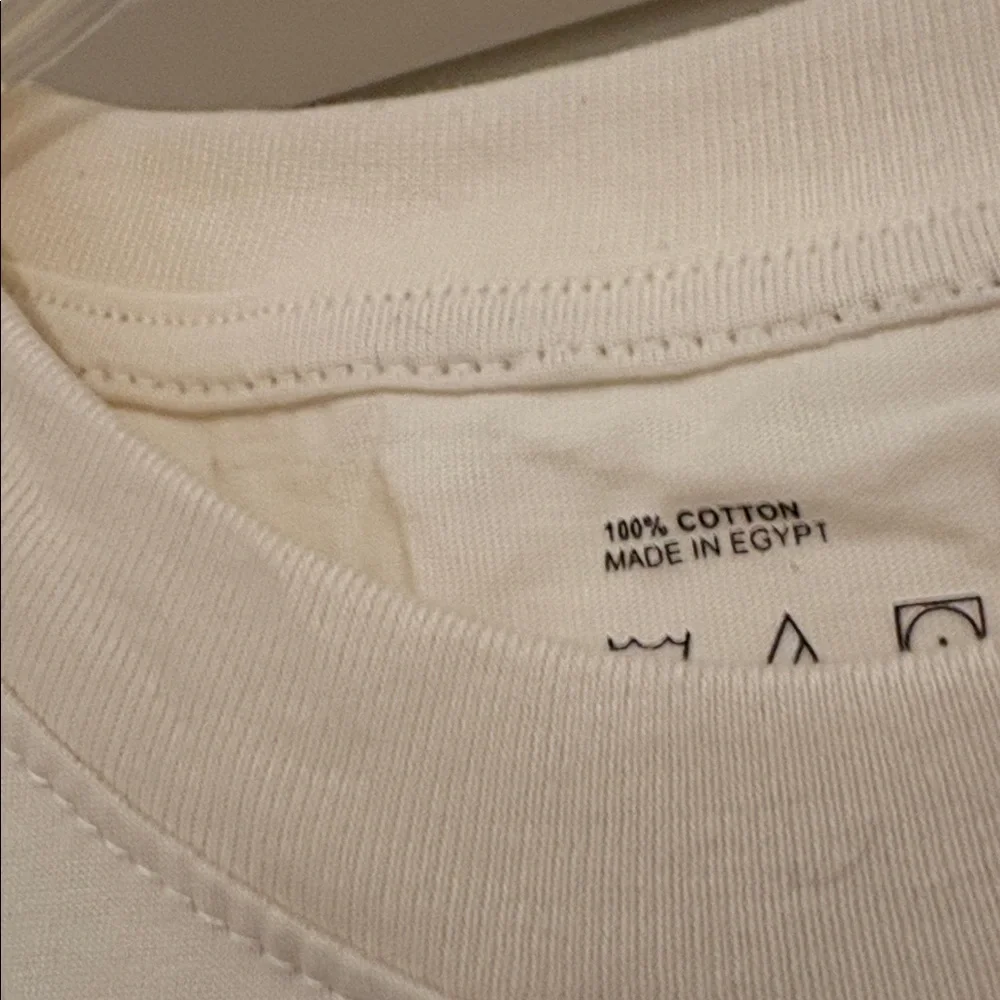 NWT [NBA] Indiana Pacers NBA Short-Sleeved T-Shirt Off White/Navy Men’s L XL 2XL - Picture 8 of 9